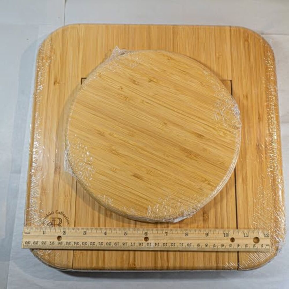 Bambusi Collection Bamboo Charcuterie Board with Cutlery Set And Dip Board